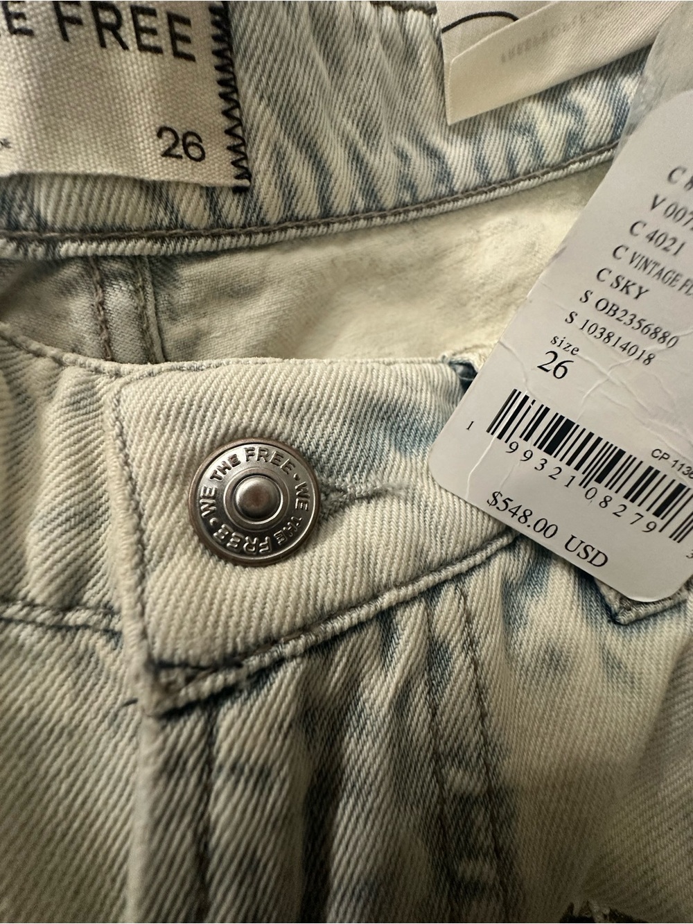 FREE PEOPLE We The Free Mi Amore Wide-Leg Jeans - Picture 5 of 5